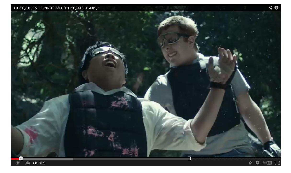 Blog post on Funny Team Building Advert