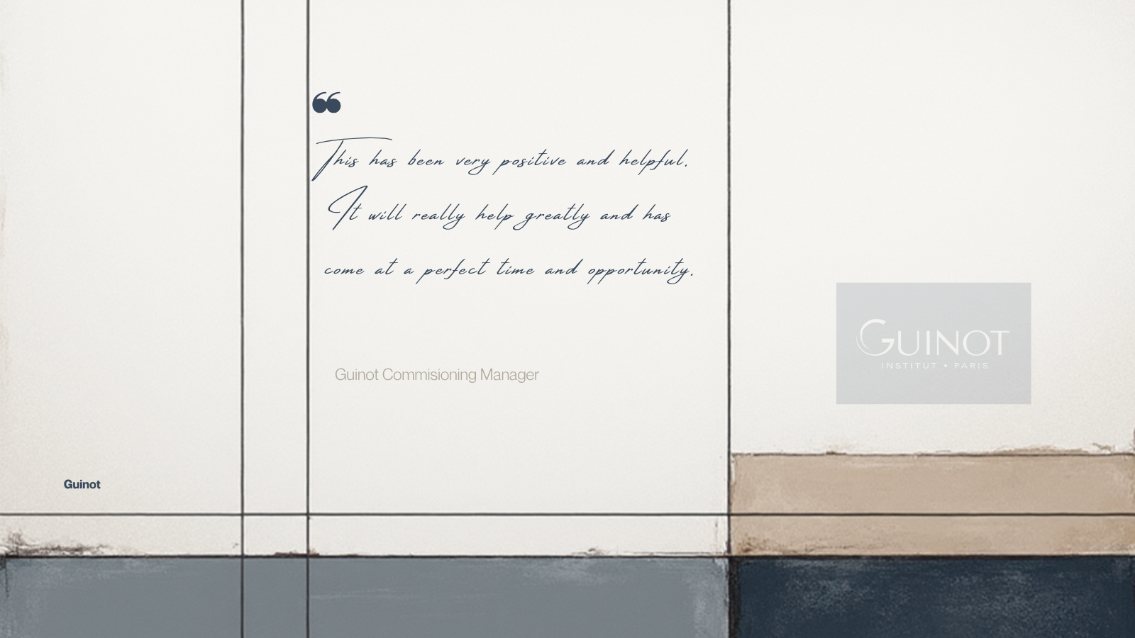 Guinot: Delegate Evaluation 1